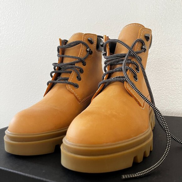 Massimo Dutti Womens Lace-Up Ankle Boots Size US 8 EUR 39 NEW with box - Picture 13 of 14